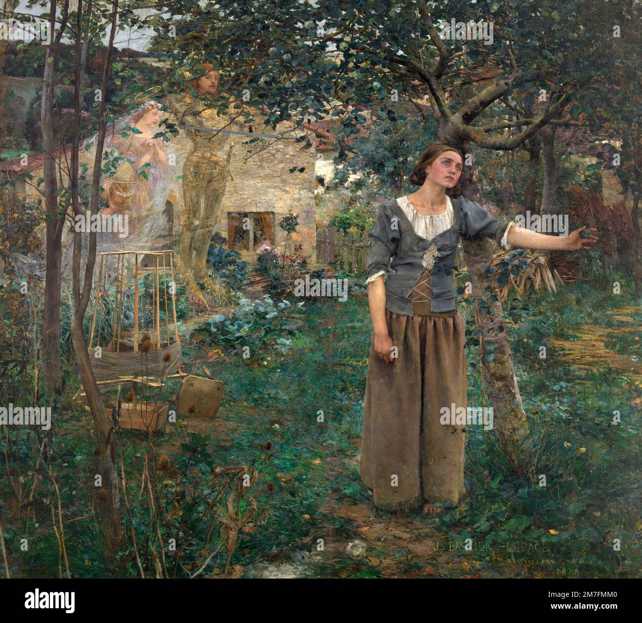 Jeanne d'Arc von Jules Bastien-Lepage 1879 Stockfoto