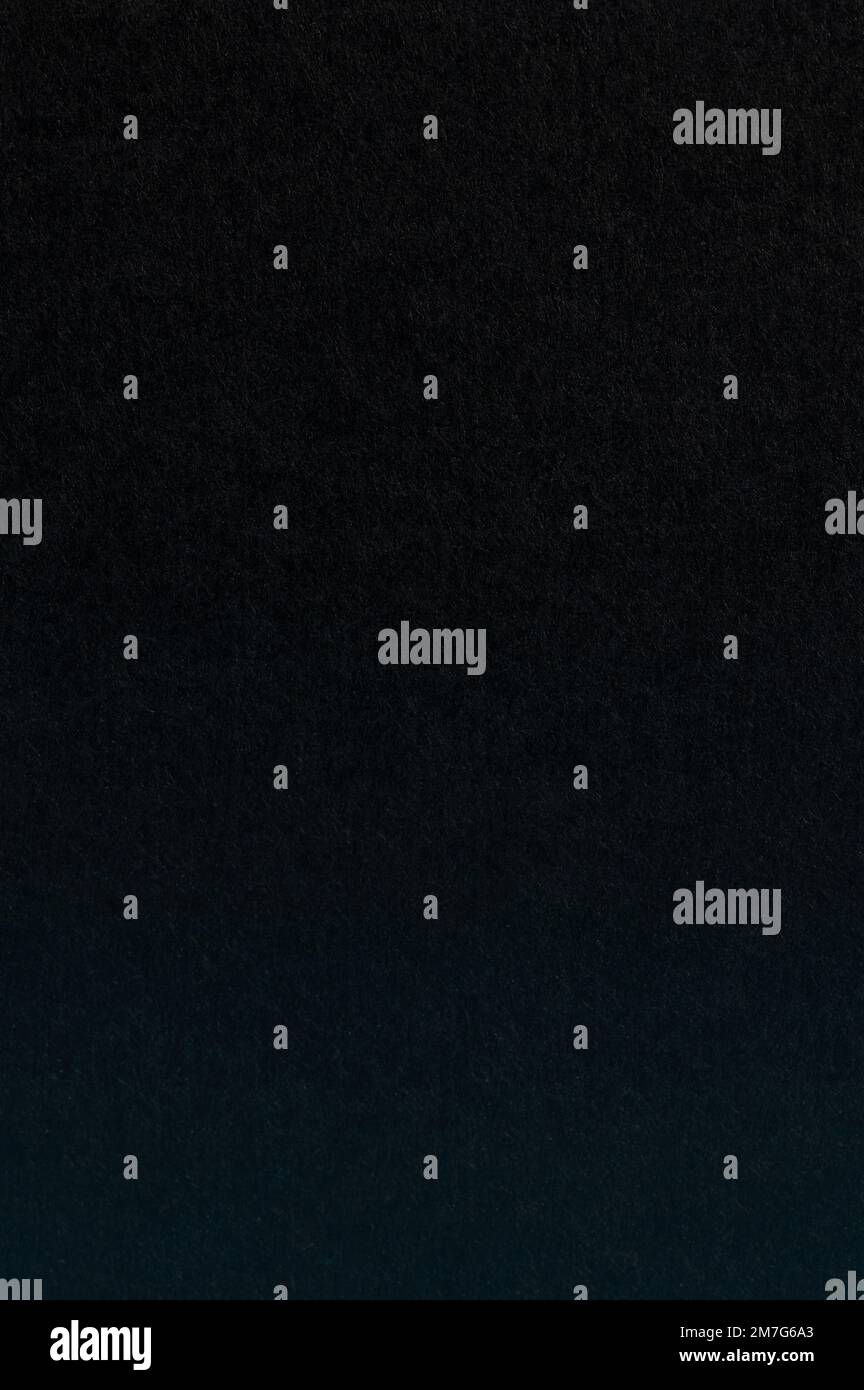 Schwarz leere Leinentextur Hintergrund Makro Nahansicht Stockfoto