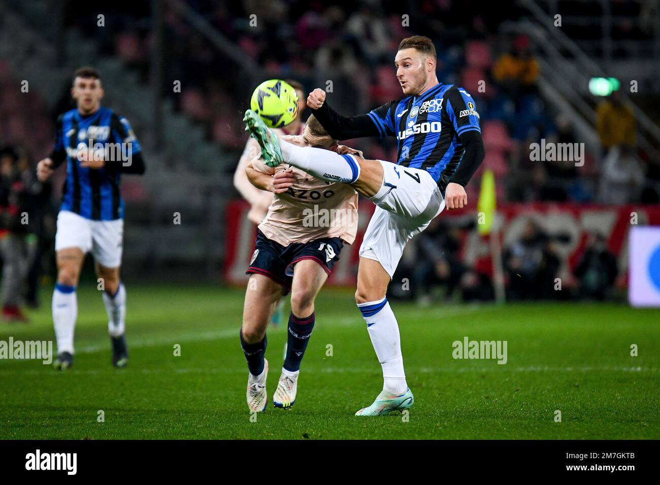 Renato Dall'Ara Stadion, Bologna, Italien, 09. Januar 2023, Atalantas Teun Koopmeiners im Kampf