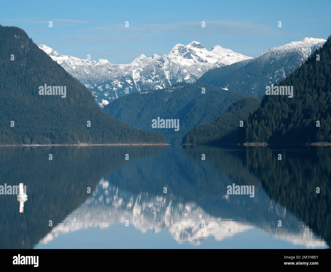 Alouette Lake im Golden Ears Provincial Park in Maple Ridge, British Columbia, Kanada Stockfoto