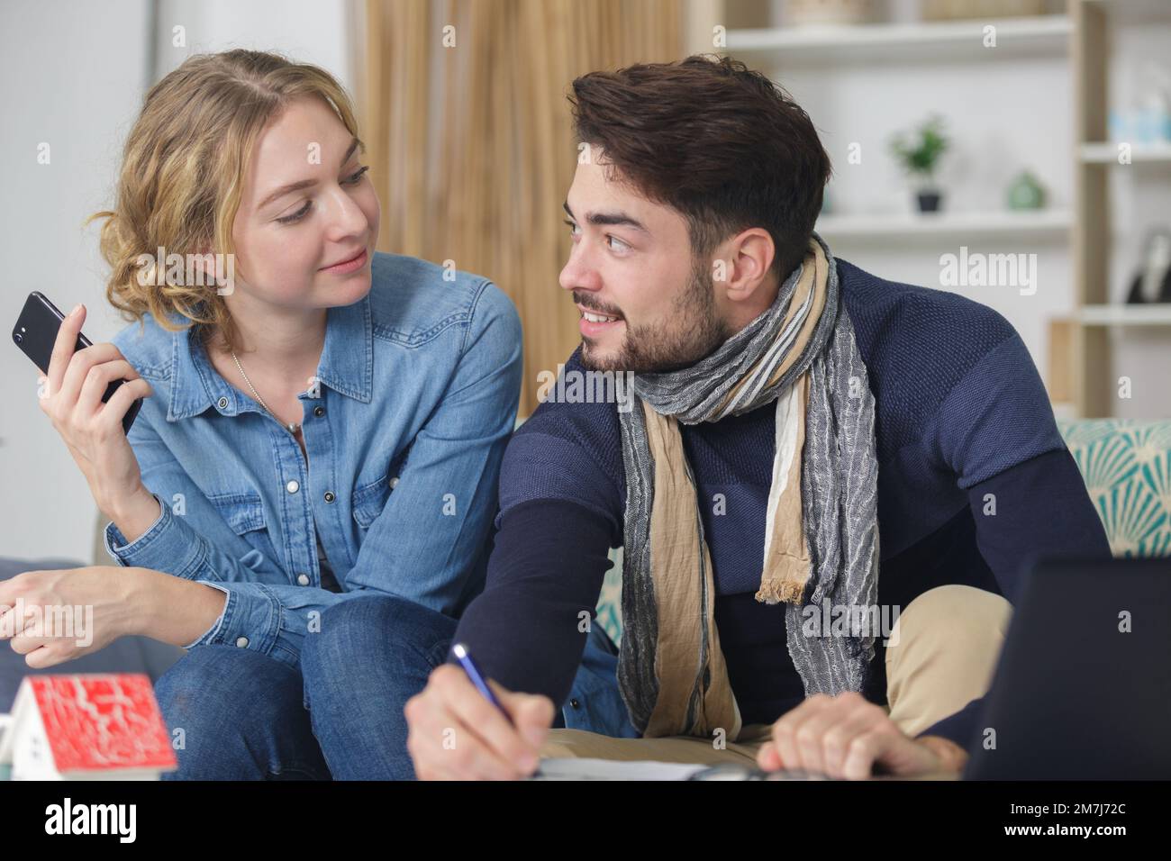 Frustriertes Ehepaar Stockfoto