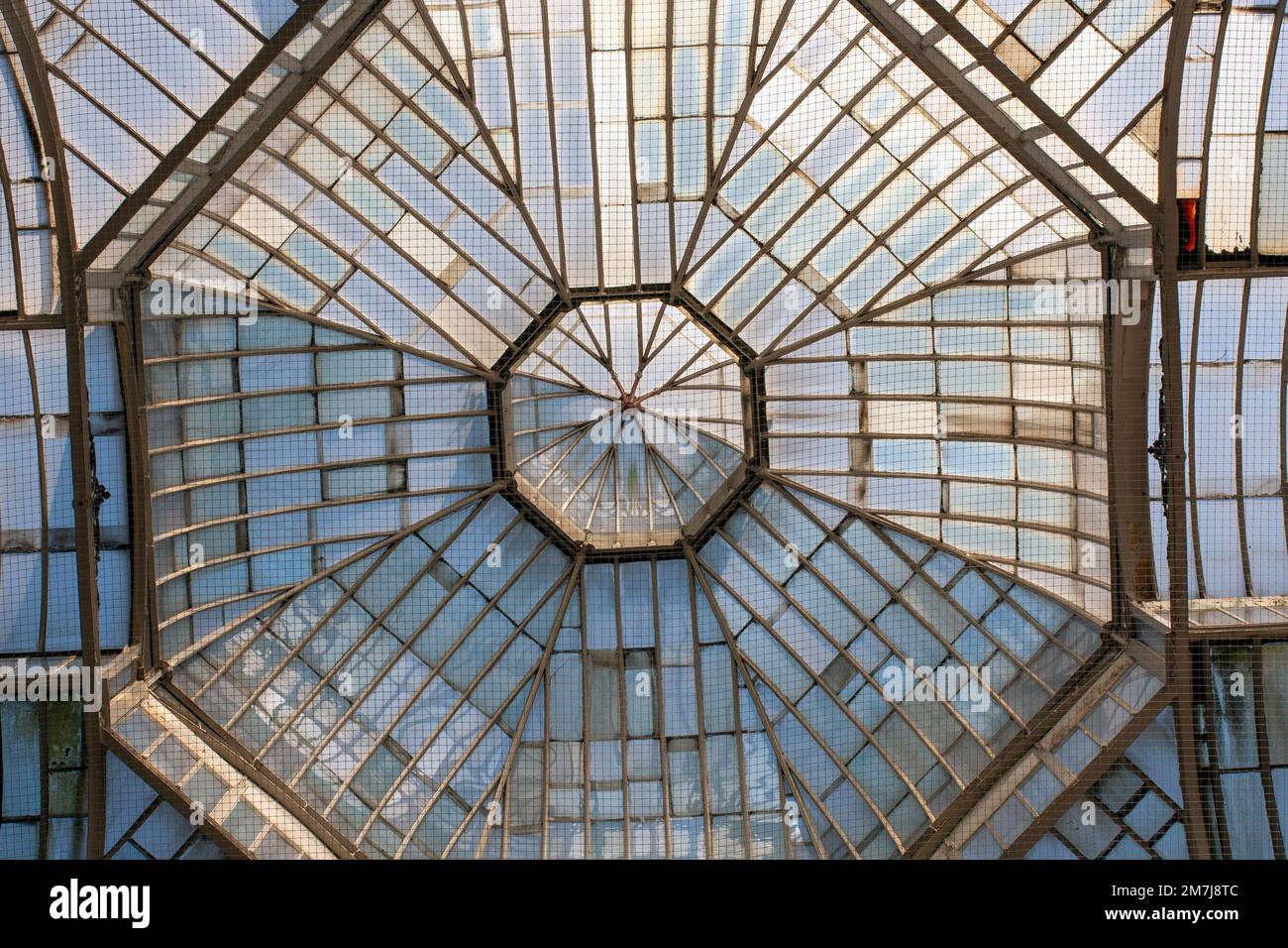 Glasdach von Barton Arcade, Manchester Stockfoto