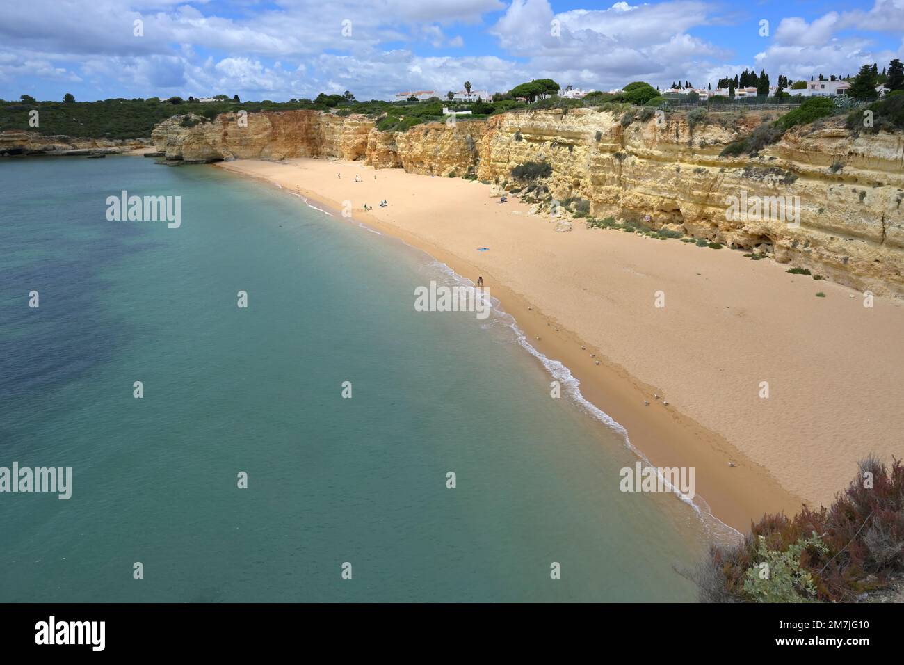 Strand Praia Nova, Porches, Lagoa Gemeinde, Algarve, Portugal Stockfoto