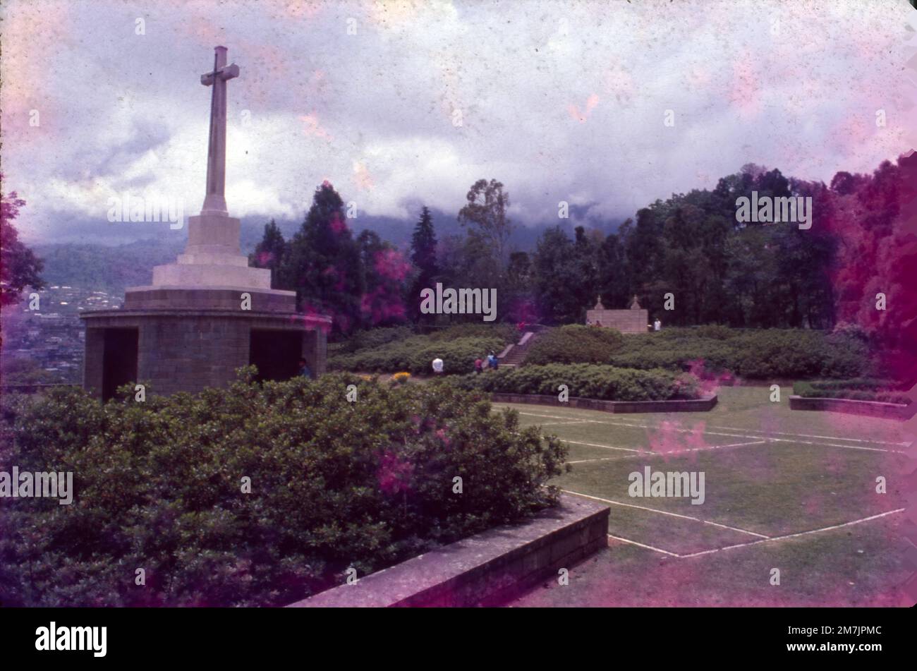 Kohima war Cemetery ist eine Gedenkstätte für Soldaten der 2