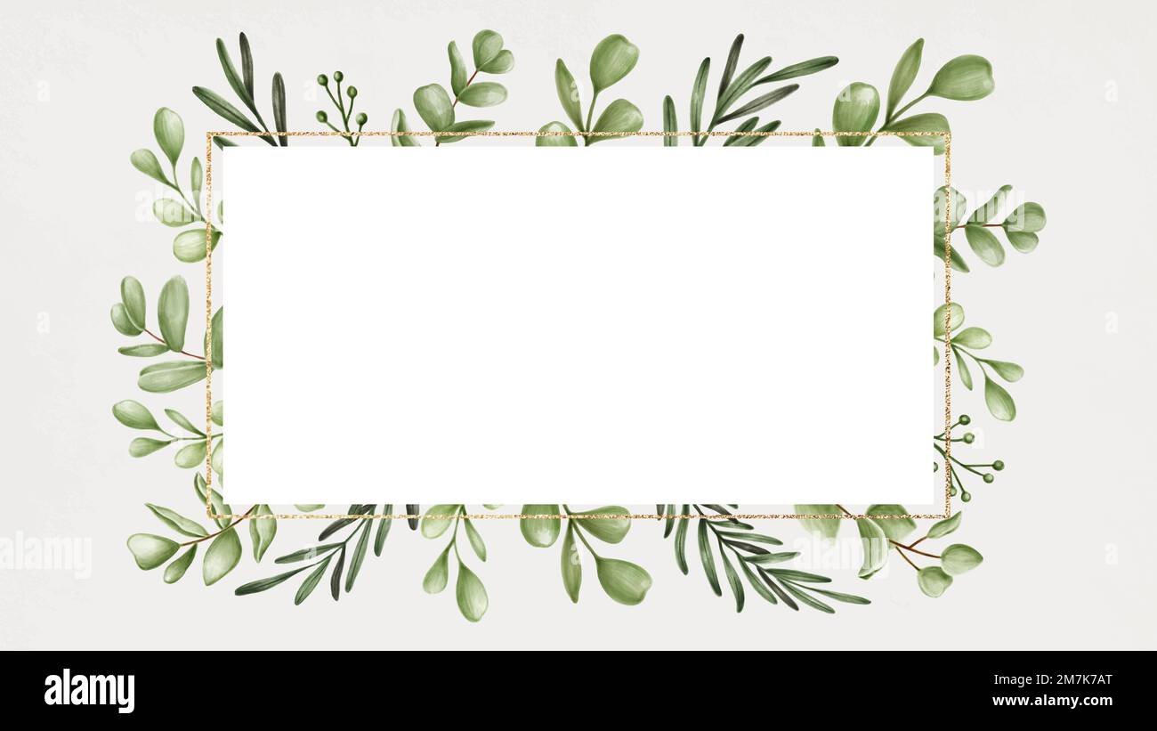 Vektor mit grünem Blumenmuster Stock Vektor