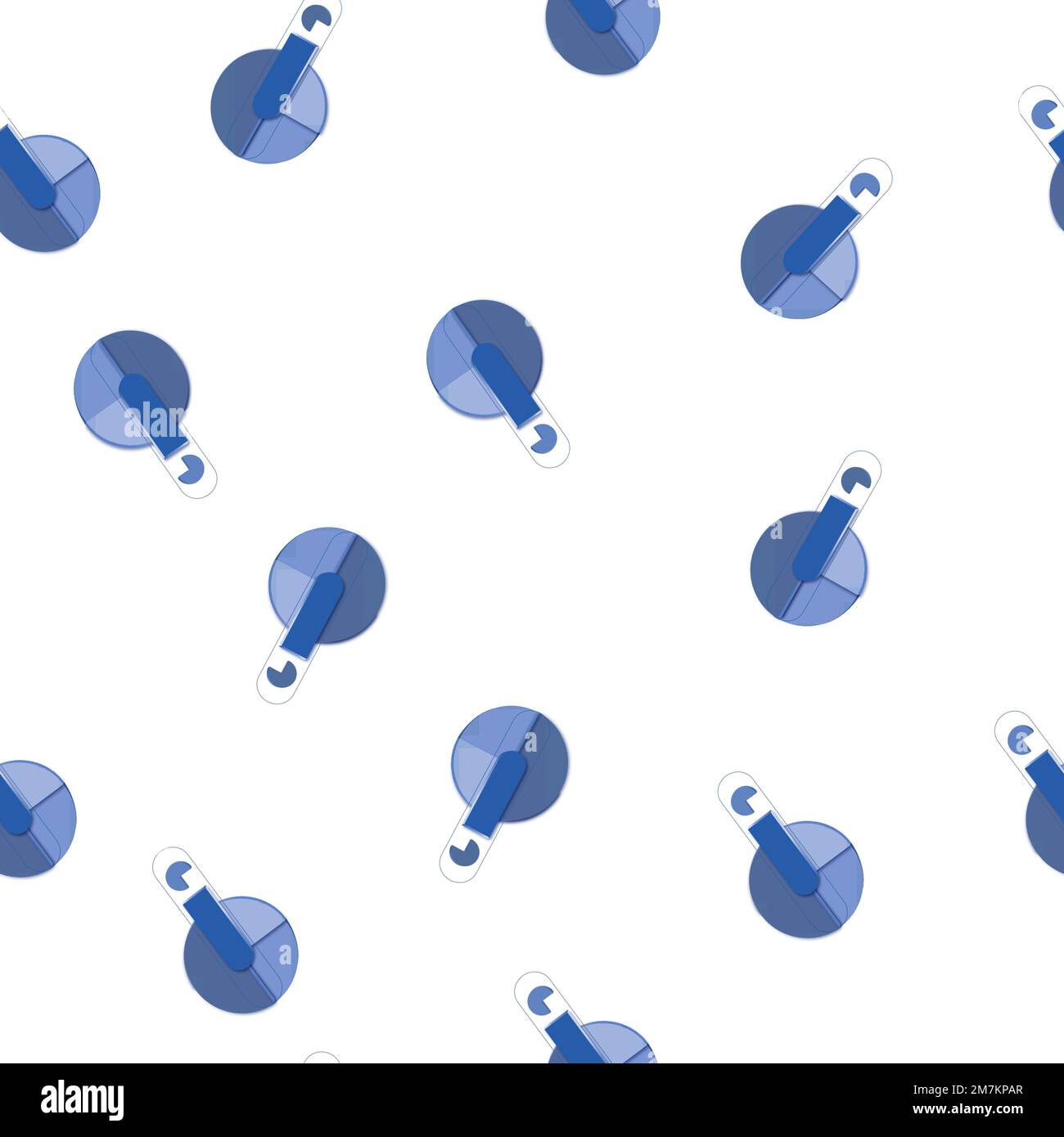 Modernes, nahtloses geometrisches Muster. Digital gezeichnete Darstellung. Kann als Textilstoff oder Tapete, Karten, Einladungen, dekoratives Papier verwendet werden Stock Vektor