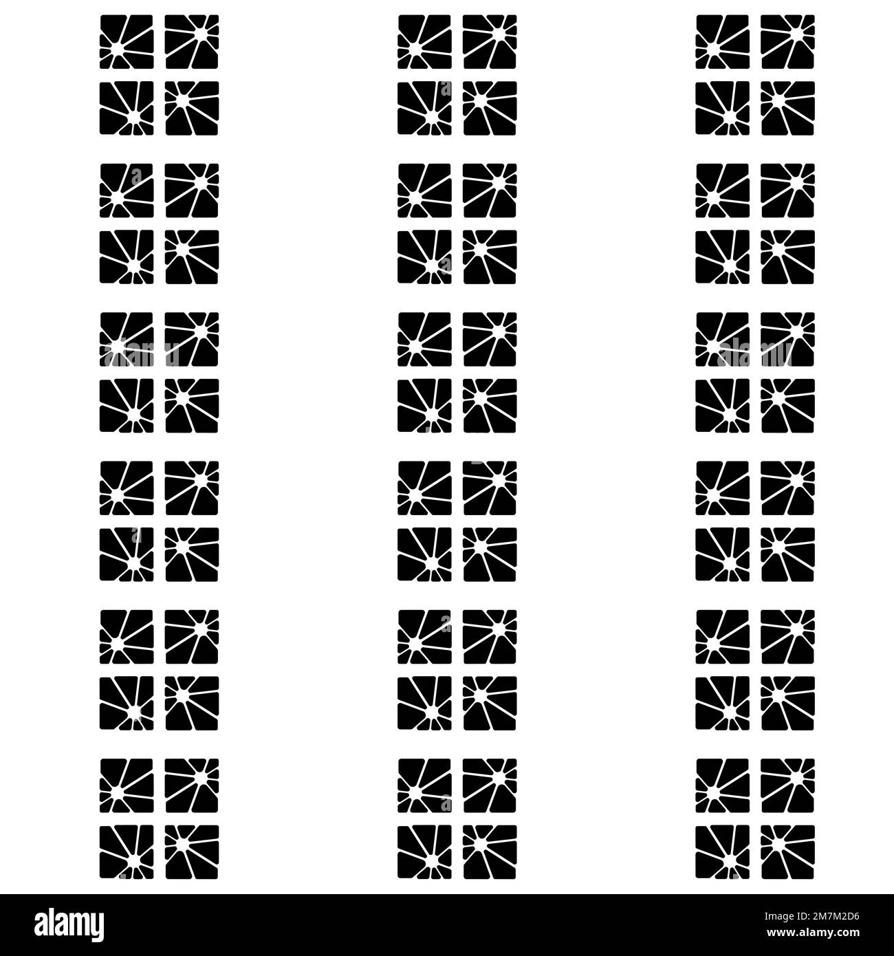 Modernes, nahtloses geometrisches Muster. Digital gezeichnete Darstellung. Kann als Textilstoff oder Tapete, Karten, Einladungen, dekoratives Papier verwendet werden Stock Vektor