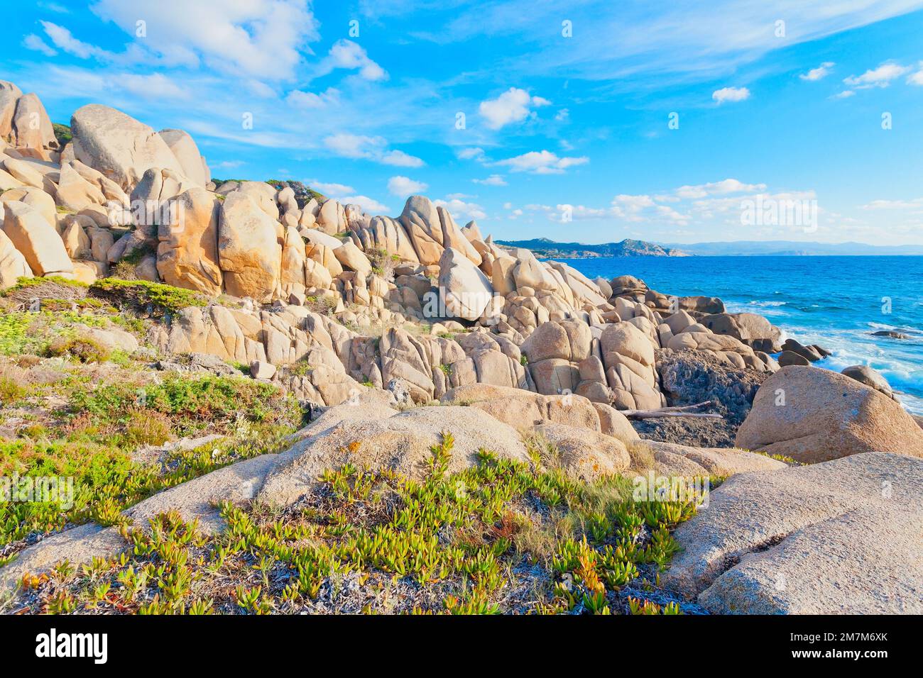 Capo Testa, Sardinien, Italien Stockfoto