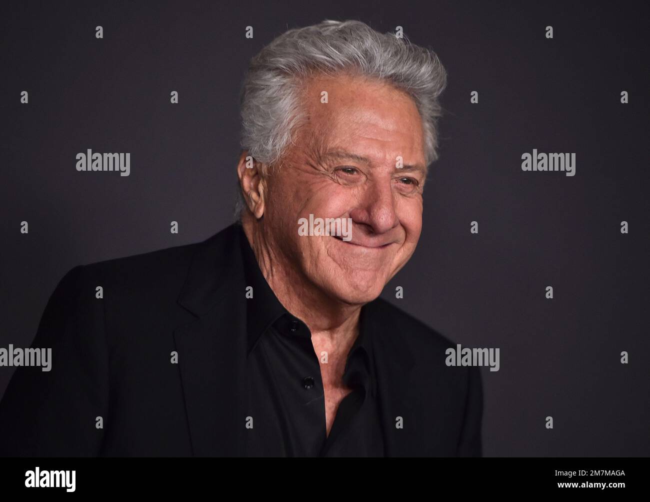 Dustin Hoffman arrives at the Celine Fall/Winter 2023 Fashion Show on