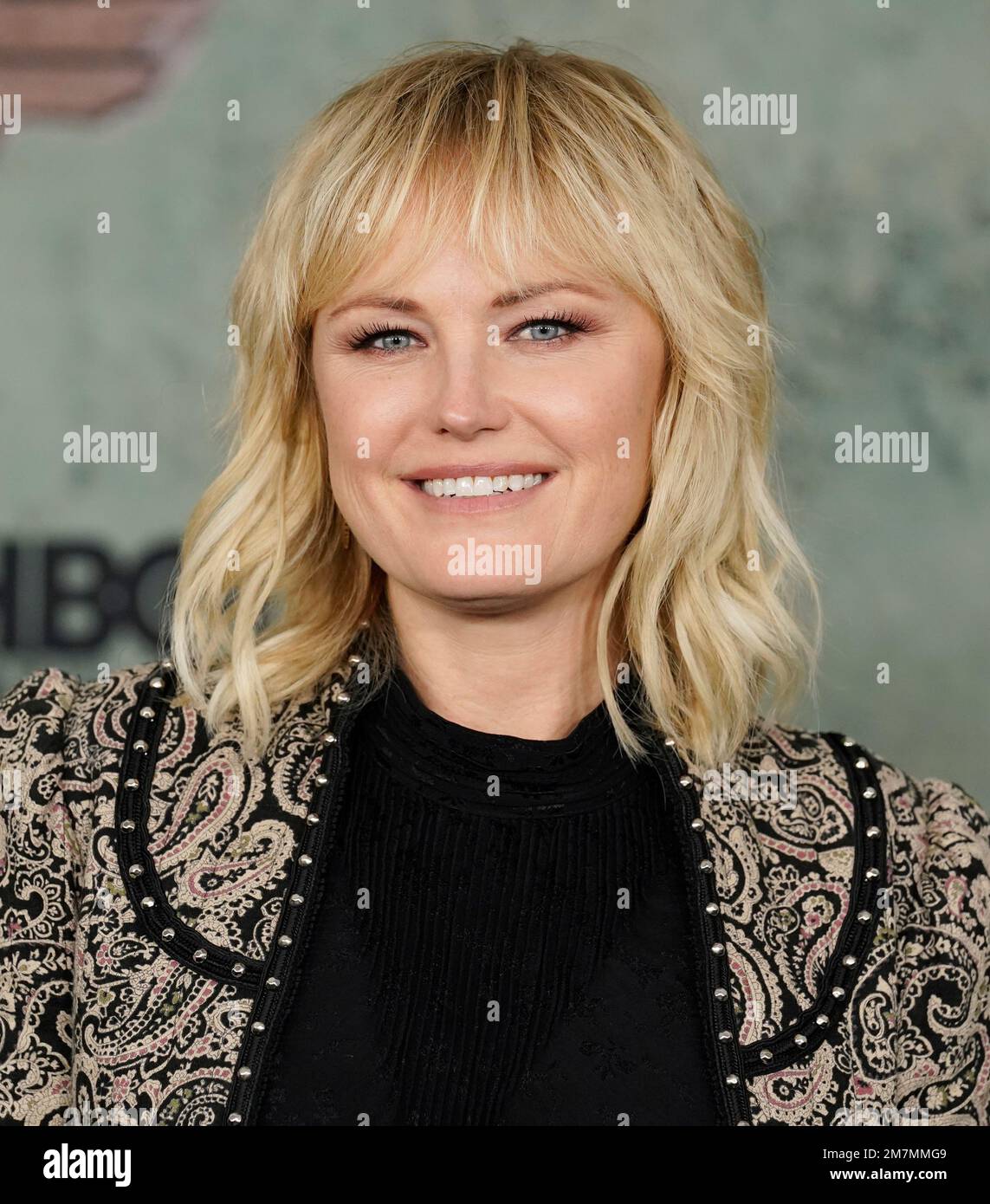 Malin Akerman poses at the premiere of the HBO series "The Last of Us