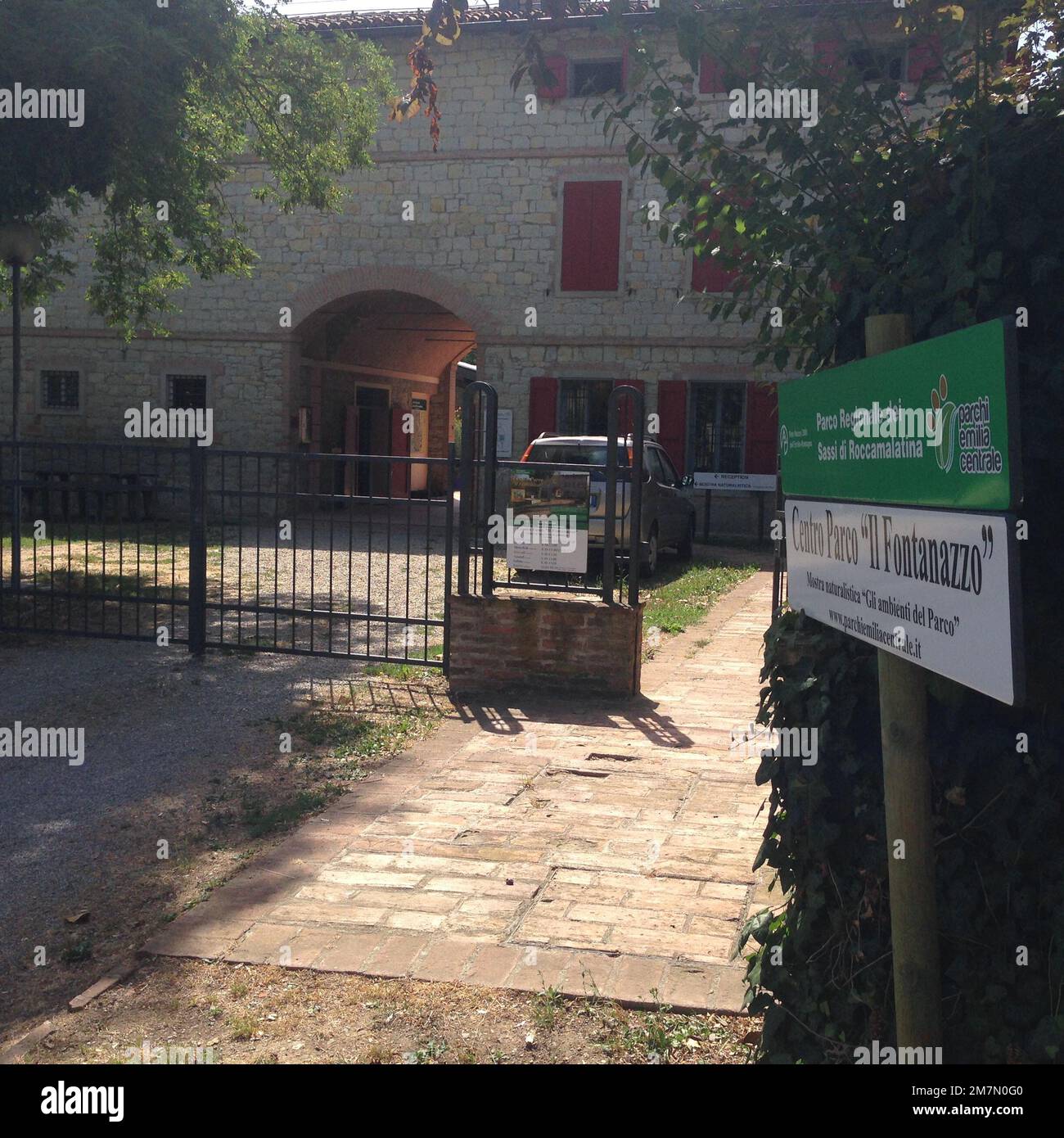 Parco Il Fontanazzo - Fontanazzo Park Stockfoto