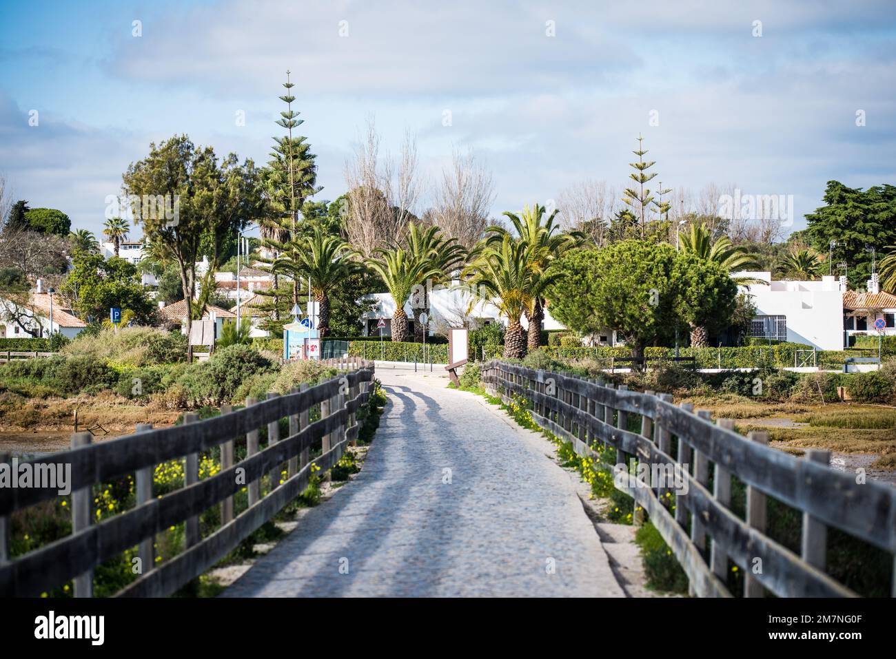 Tavira, Algarve, Südportugal Stockfoto