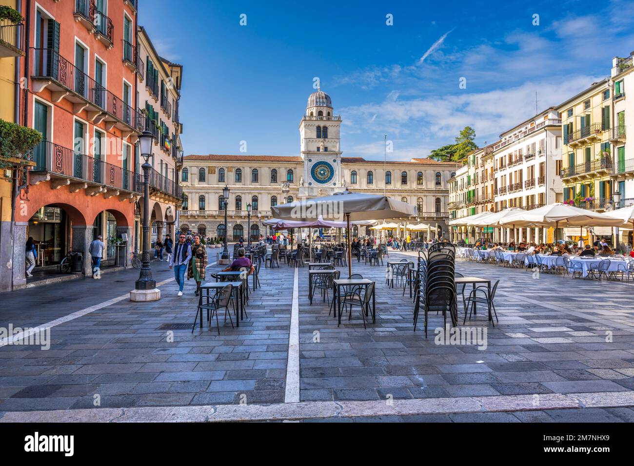 Piazza dei Signori, Padua, Venetien, Italien Stockfoto