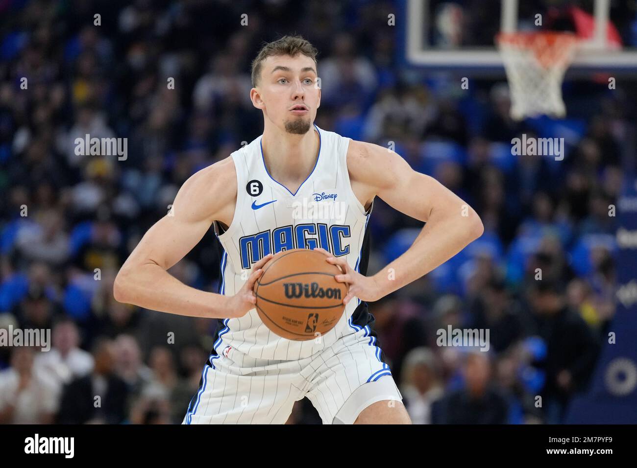 Orlando Magic forward Franz Wagner during an NBA basketball game