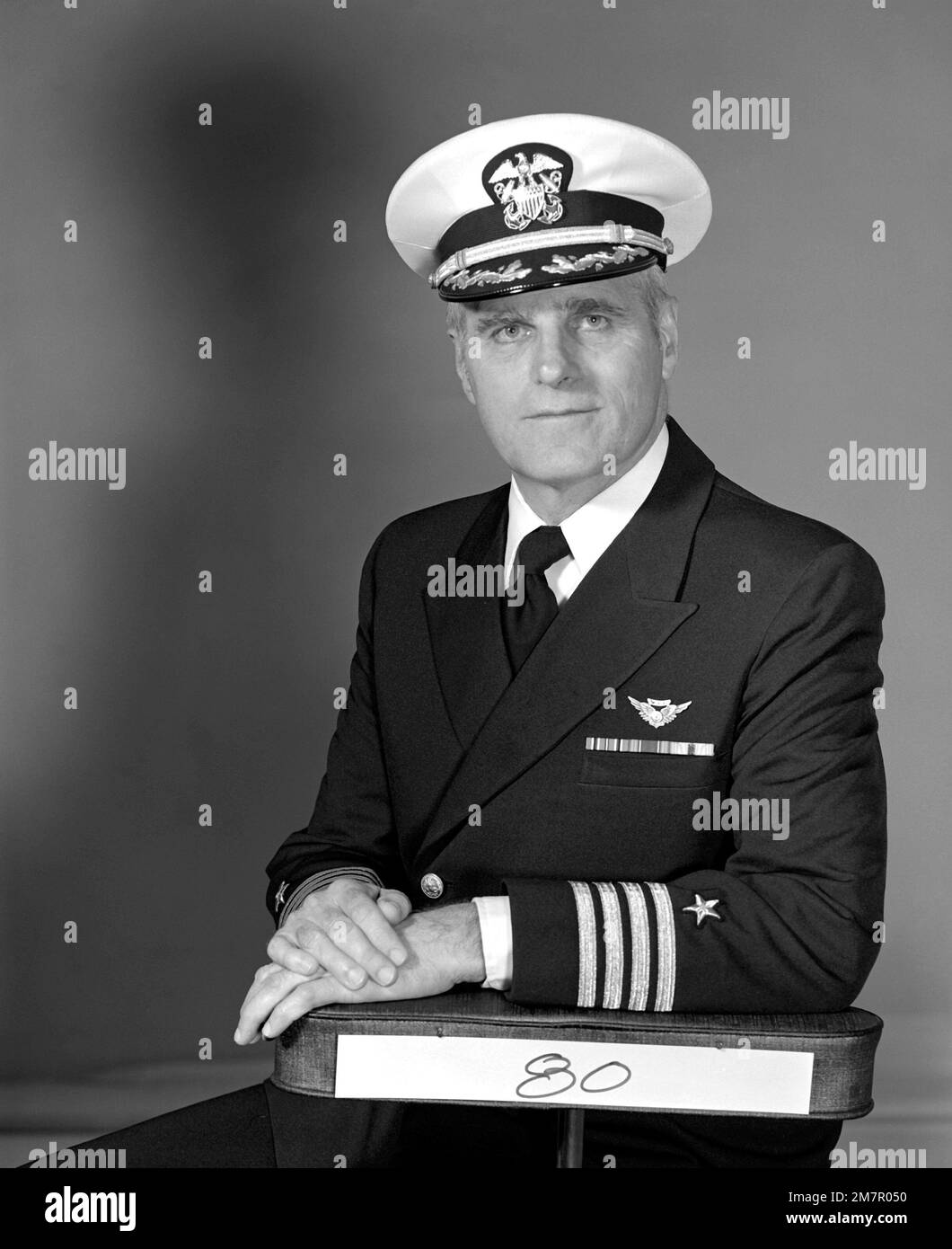 CAPTAIN William Bruce Walker, USNR (Ret.) (Abgedeckt). Land: Unbekannt Stockfoto