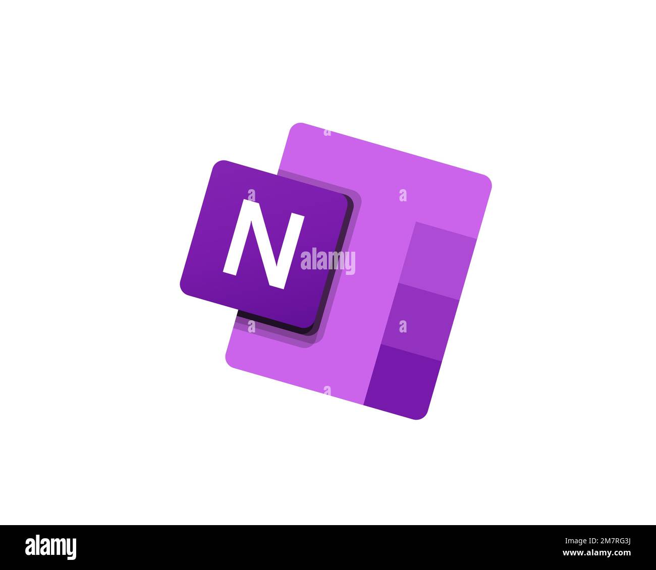 Microsoft onenote logo Ausgeschnittene Stockfotos und -bilder - Alamy