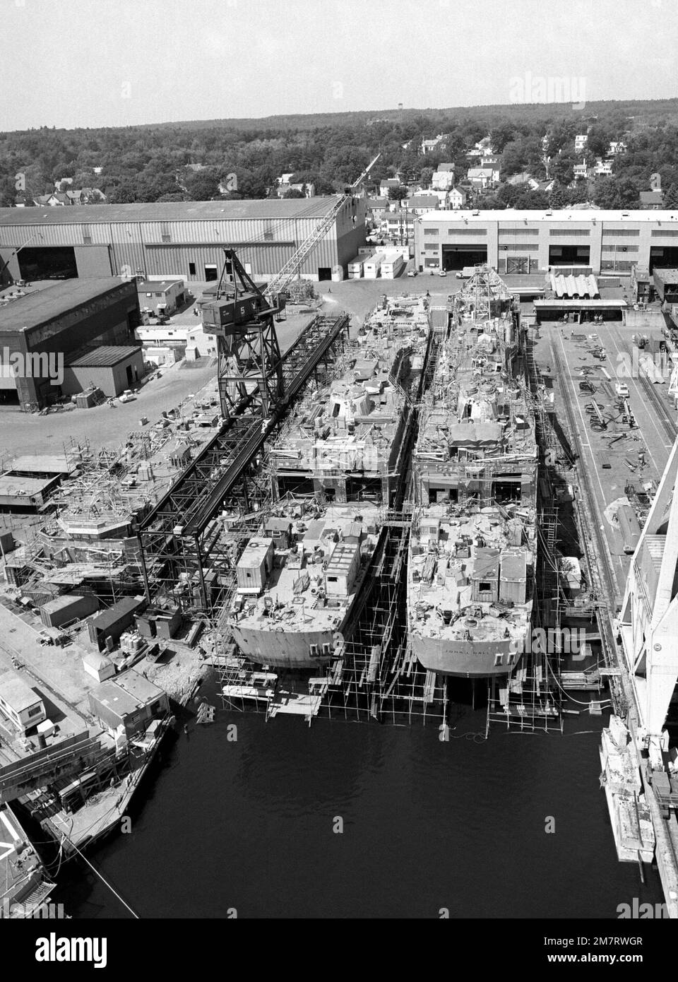 DN-SN-85-04697. Basis: Bath Bundesstaat: Maine (ME) Land: Vereinigte Staaten von Amerika (USA) Stockfoto