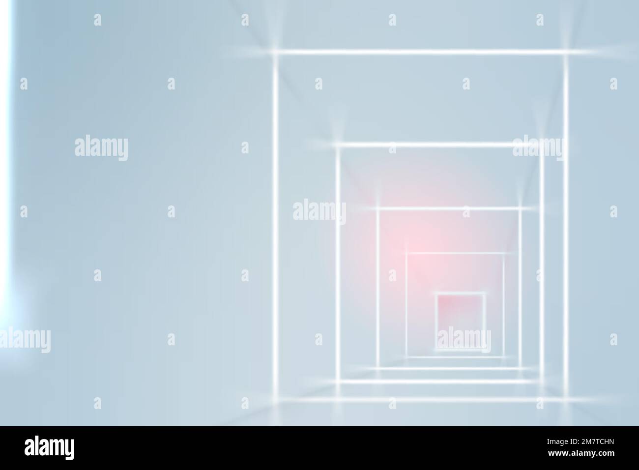 Futuristischer Gehweg Hintergrundvektor in Blautönen Stock Vektor