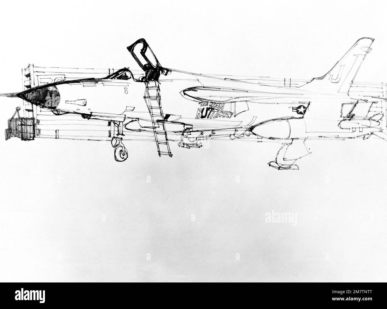 Kunst: "Iron Butterfly" Künstler: Marbury Brown. Land: Unbekannt Stockfoto