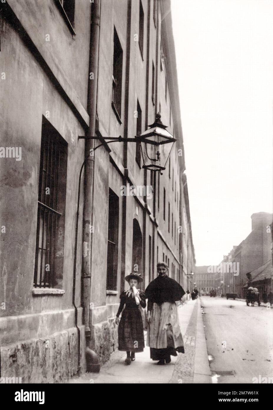 Heinrich Zille - Berliner Straßen und Straßenszenen in den Alexander-Baracken, Berlin Stockfoto