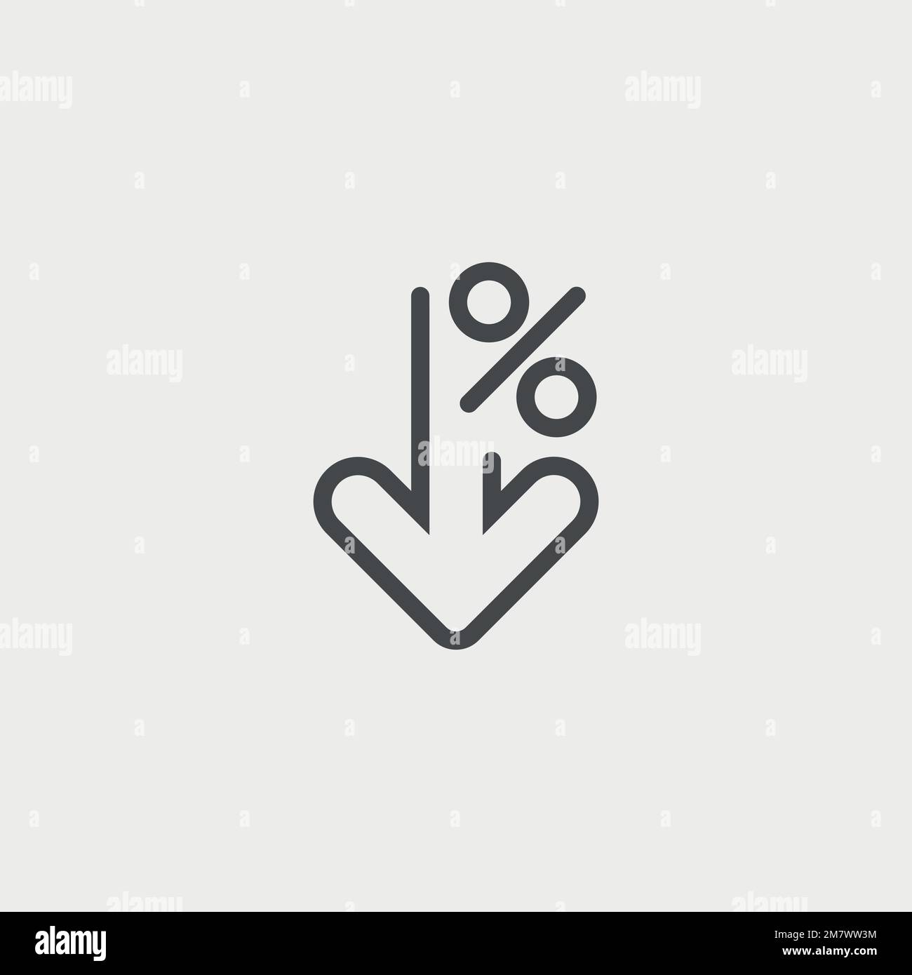 Symbol für Belastbarkeit. Isoliert auf weißem Hintergrund. Vektordarstellung. Eps 10. Stock Vektor