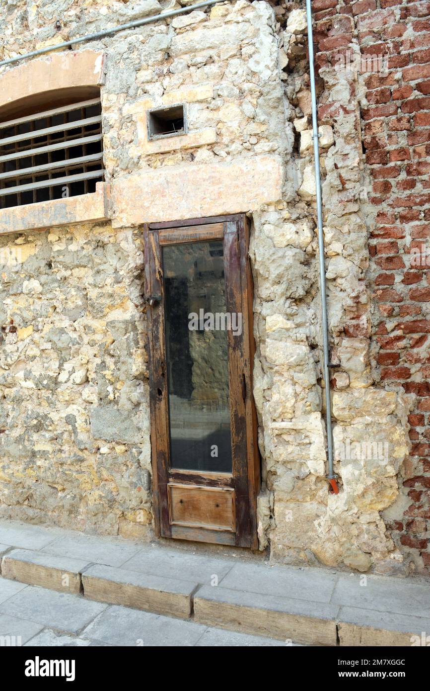 Kairo Saladin Citadel Prison Museum, tatsächliche Gefängniszellen, die von der Antike der Geschichte bis zum 20. Jahrhundert genutzt wurden, gefunden neben dem Nati Stockfoto