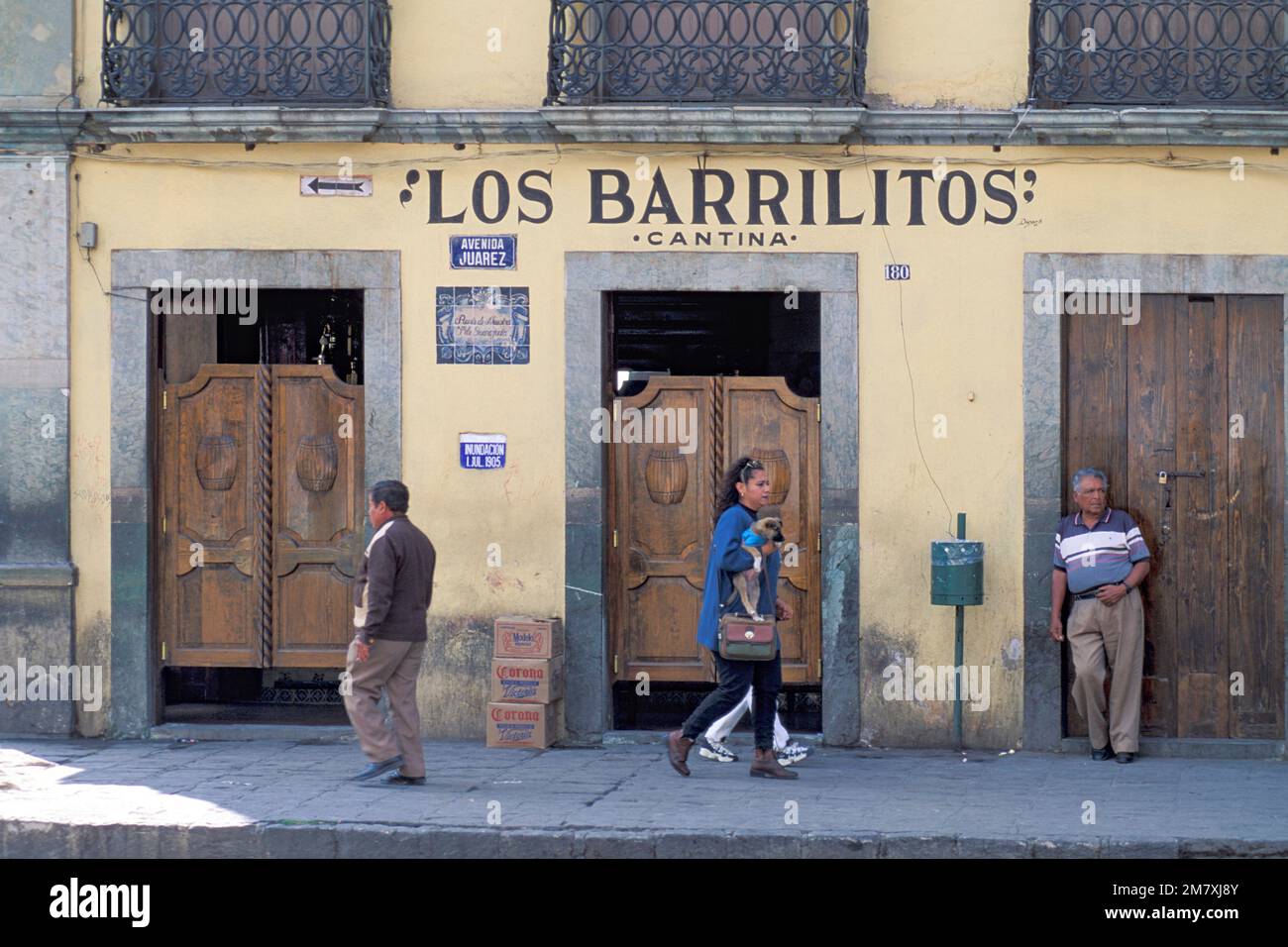 Mexiko, Guanajuato, Guanajuato, Saloon Stockfoto