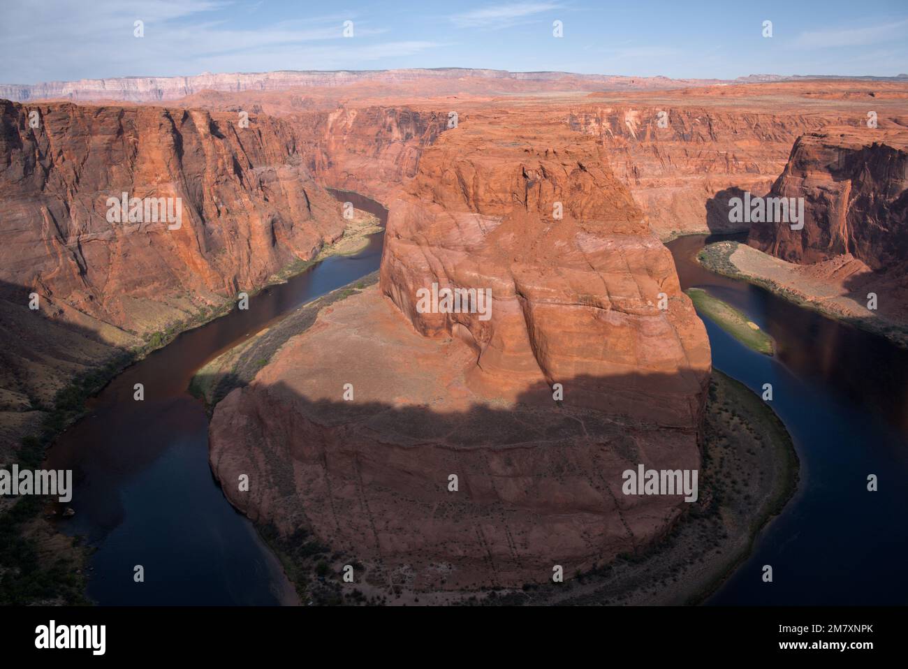 Der Colorado River am Horseshoe Bend in Glen Canyon, Arizona Stockfoto