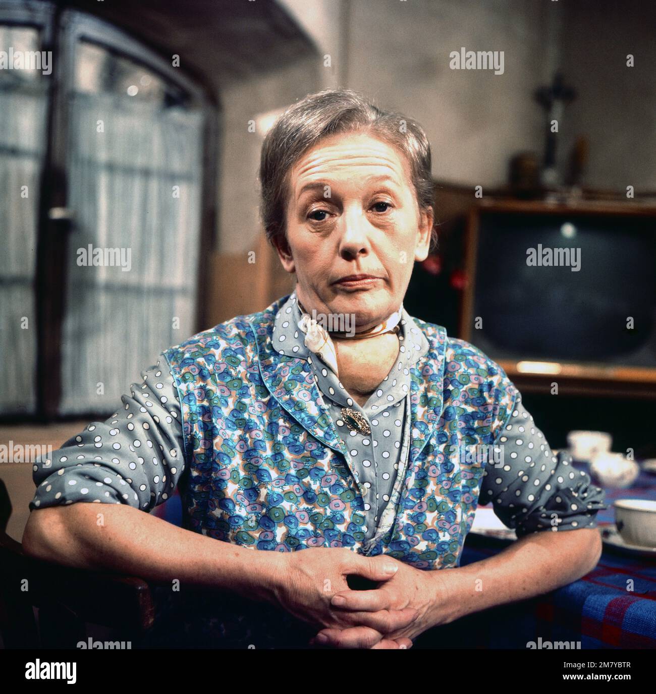 Die Reform, Aufführung des Volksstücks von Georg Lohmeier, Deutschland 1974, Regie: Erich Neureuther, Darsteller: ERNI Singerl Stockfoto