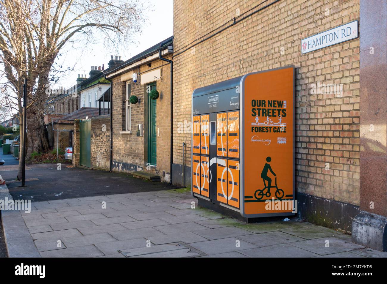 Forest Gate, E7, London, Großbritannien Stockfoto