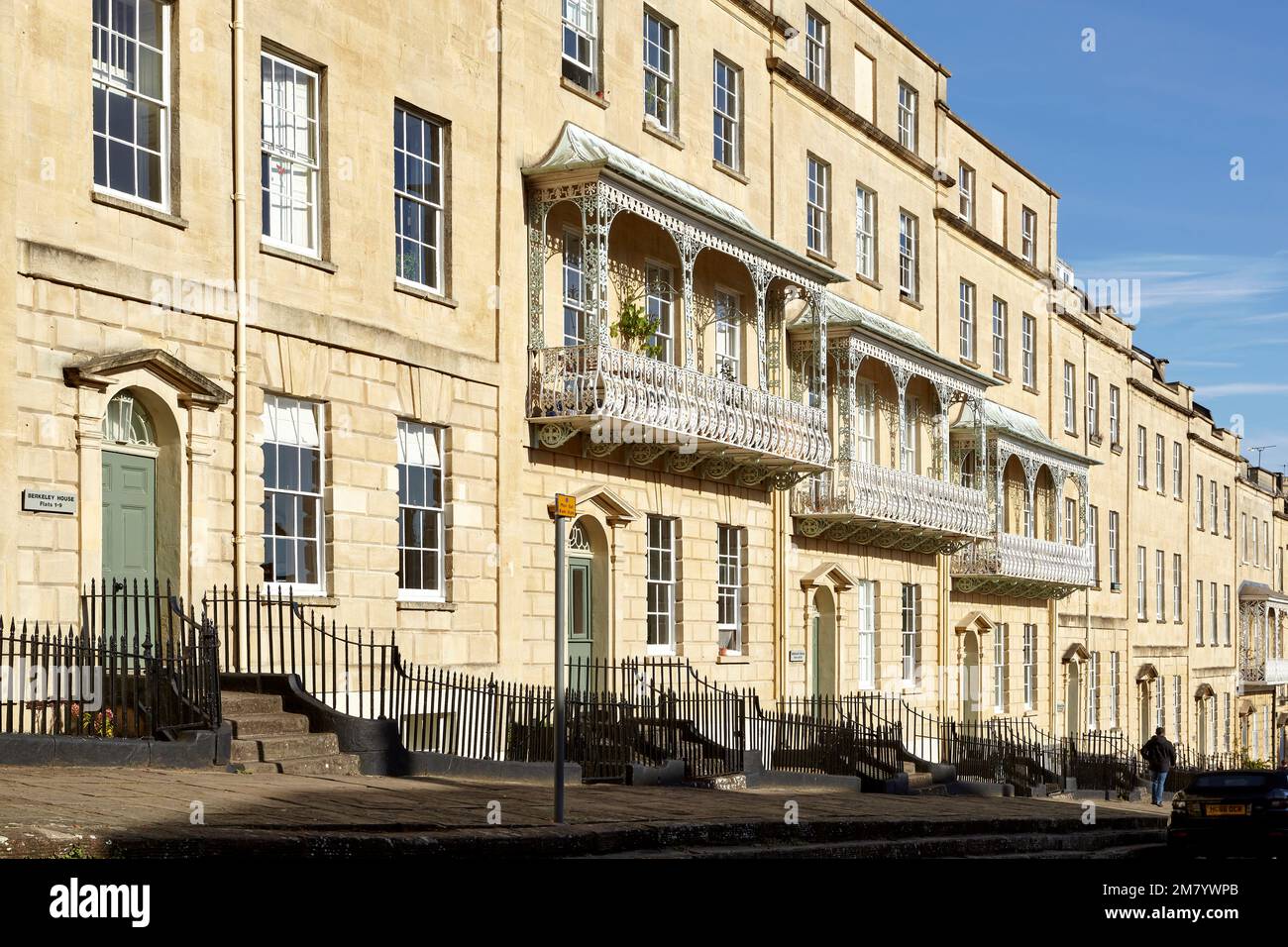 Georgian Terrace Stockfoto