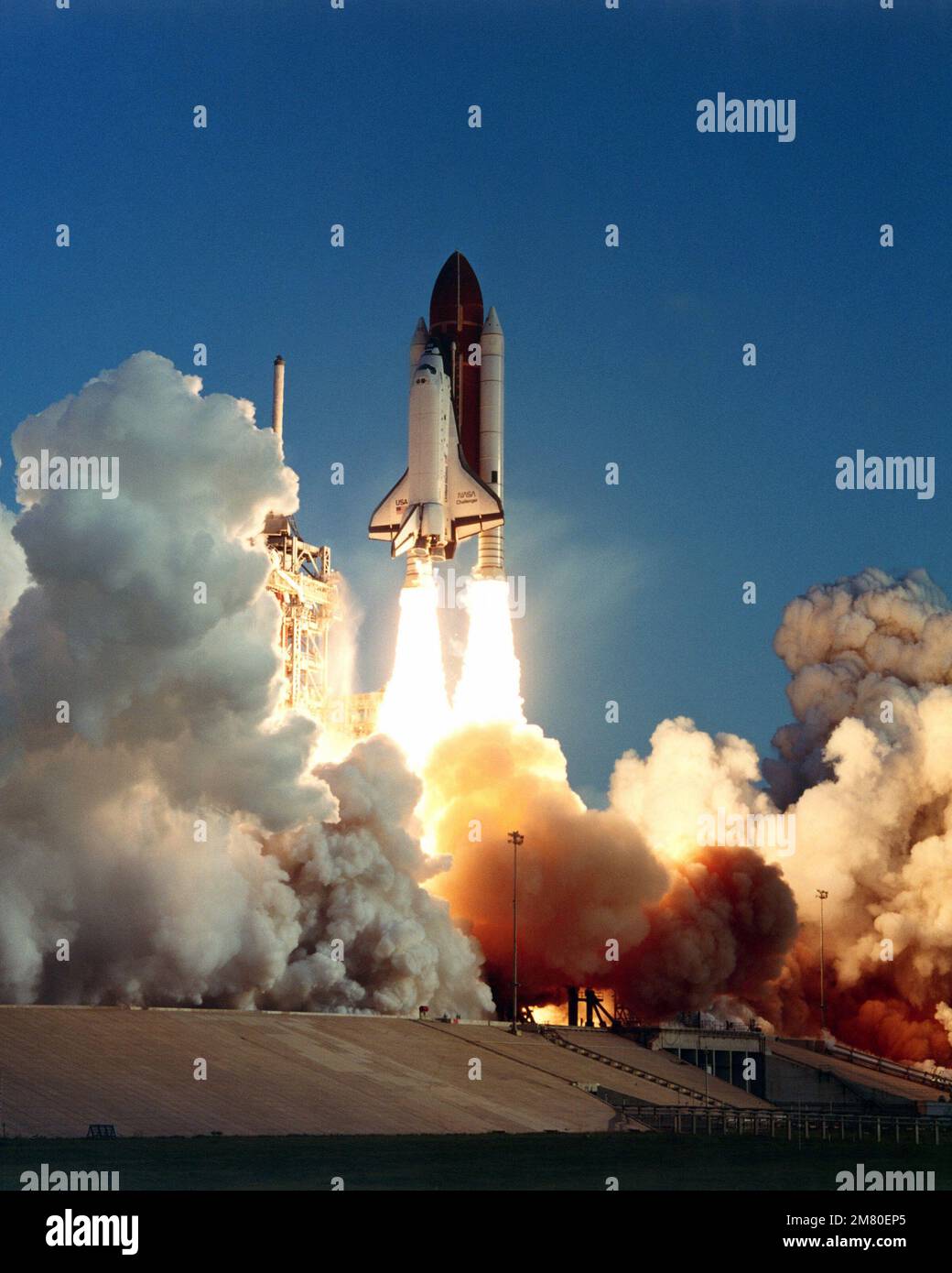 DF-SC-84-04517. Basis: Kennedy Space Center Bundesstaat: Florida (FL) Land: Vereinigte Staaten von Amerika (USA) Stockfoto