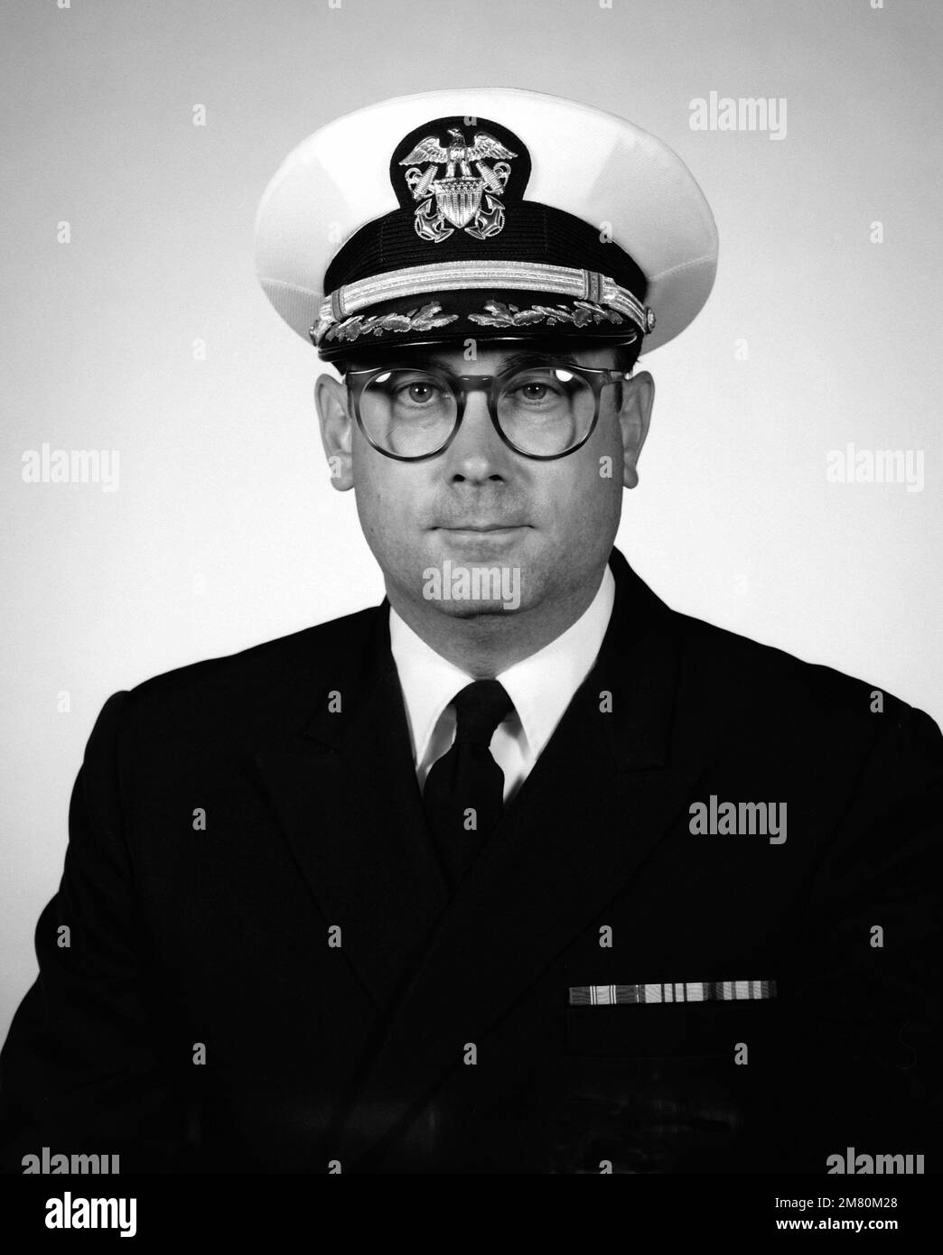 CDR Charles D. Ferguson, USN (abgedeckt). Land: Unbekannt Stockfoto