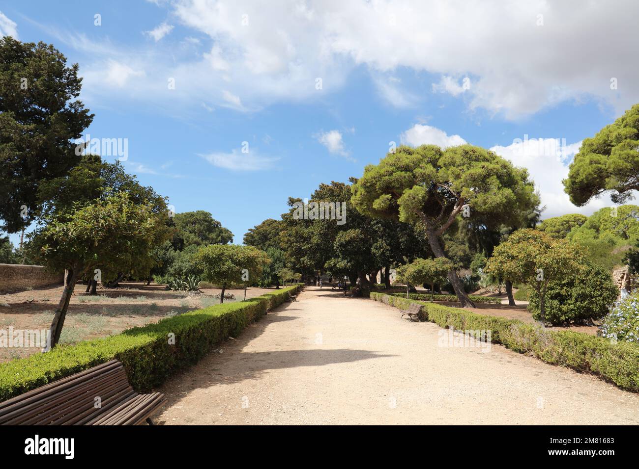 Schloss Donnafugata, Sizilien Stockfoto