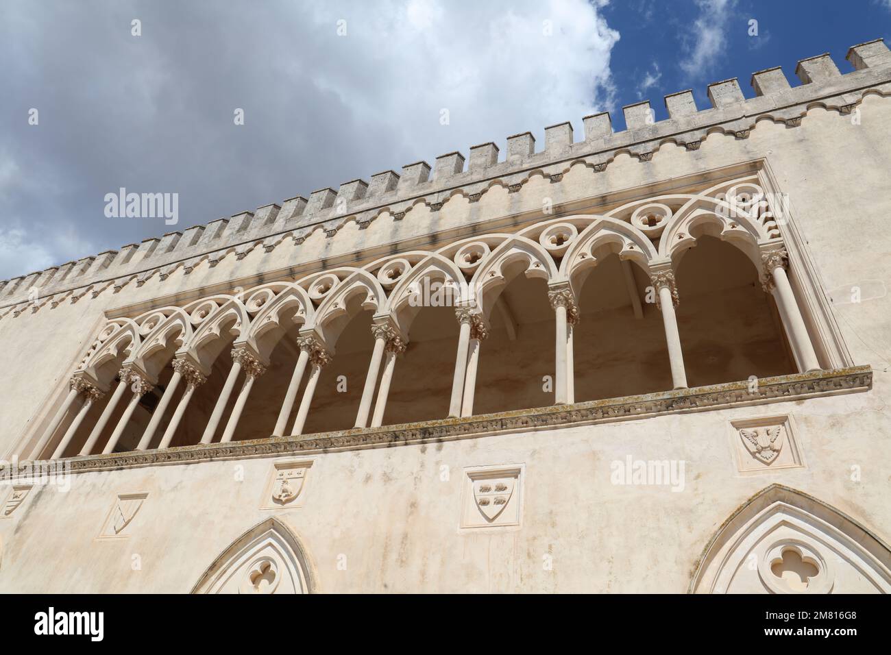 Schloss Donnafugata, Sizilien Stockfoto