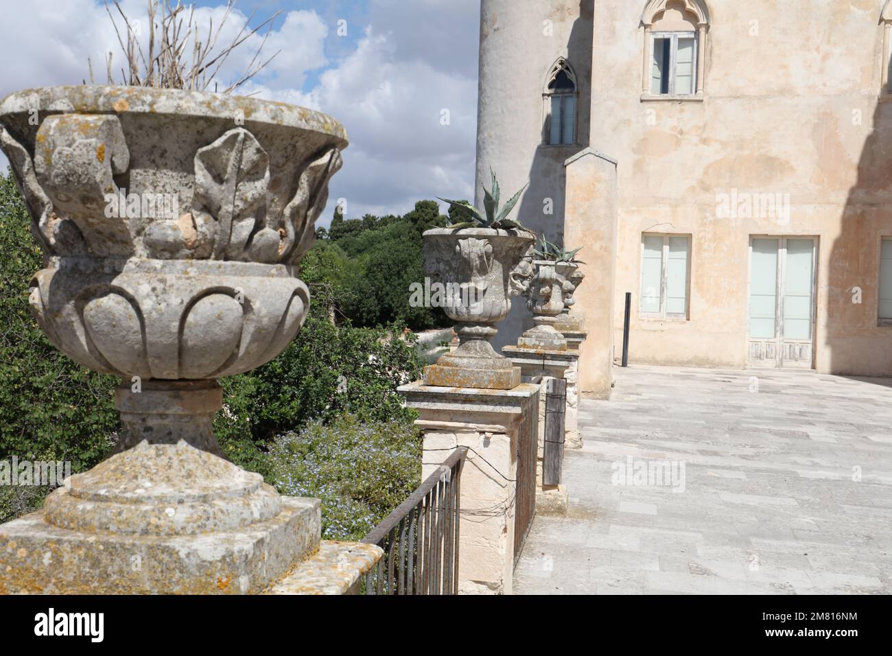 Schloss Donnafugata, Sizilien Stockfoto