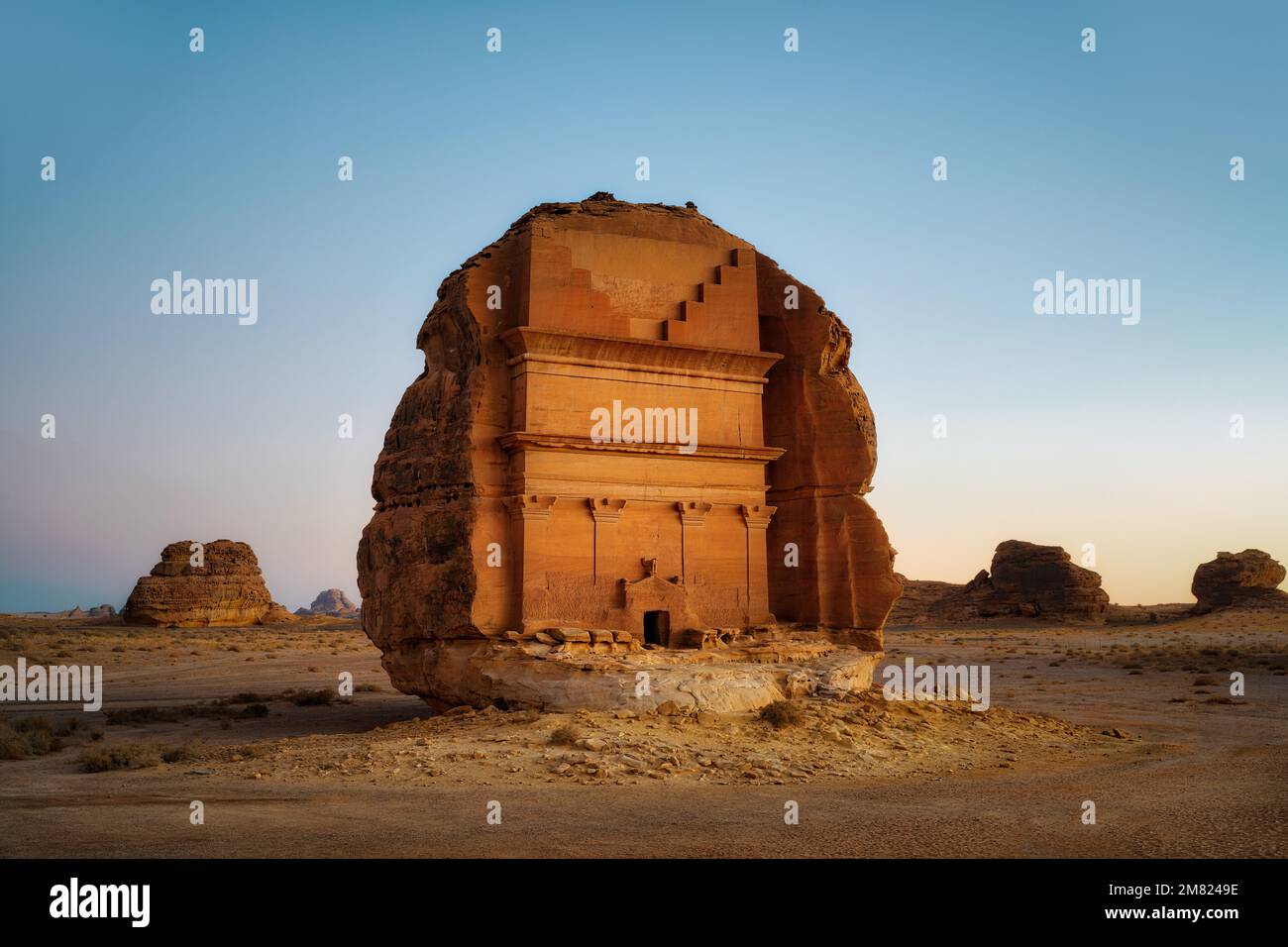 Hegra Alula in Saudi-Arabien im Januar 2022 aufgenommen Stockfoto