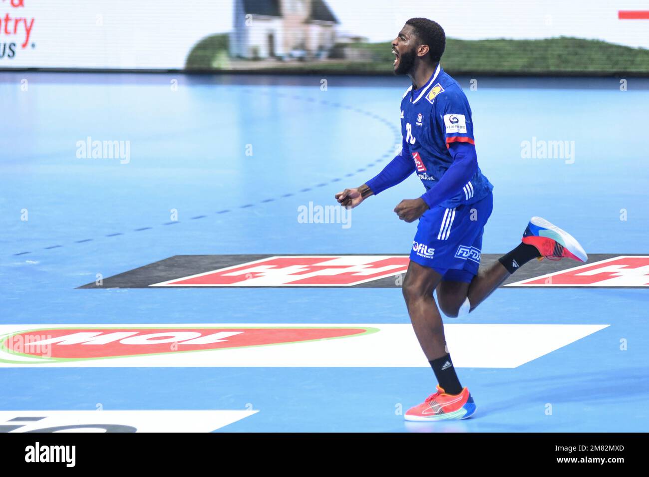 Dika Mem (Frankreich). EHF Euro 2022. Hauptrunde. Stockfoto