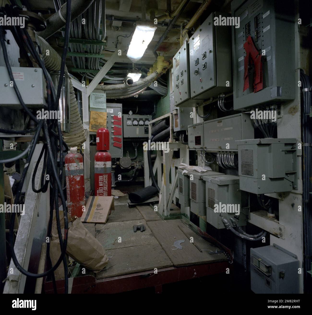 DN-SC-85-01657. Basis: San Pedro Staat: Kalifornien (CA) Land: Vereinigte Staaten von Amerika (USA) Stockfoto