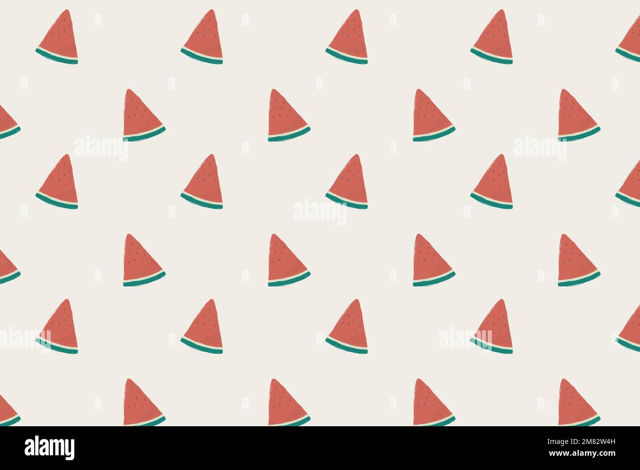 Vektor nahtlose Wassermelone Muster Pastell Hintergrund Stock Vektor