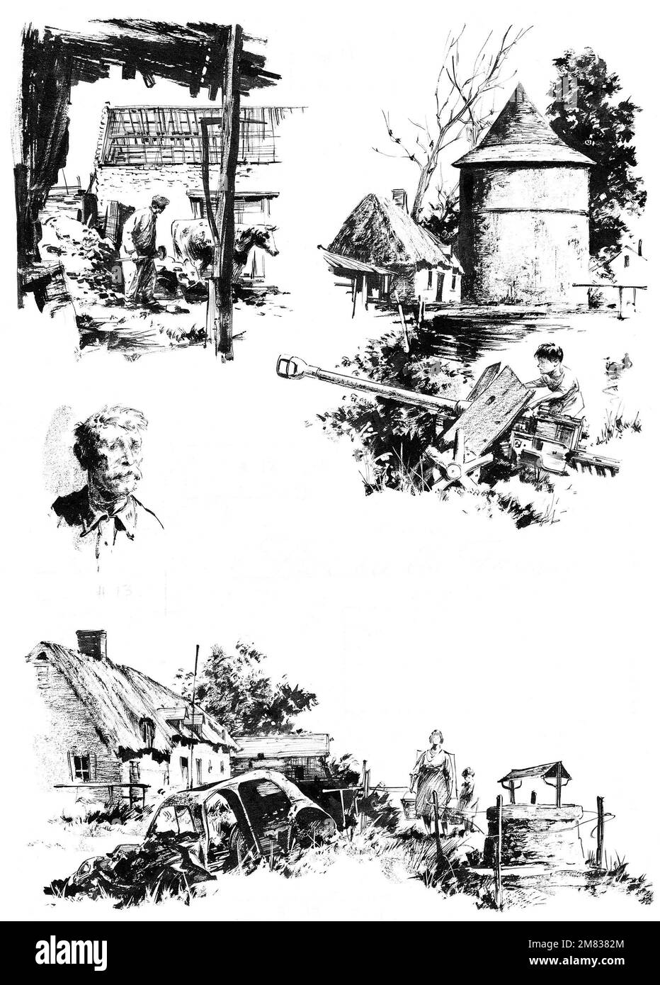 DA-SN-85-06168. Land: Unbekannt Stockfoto