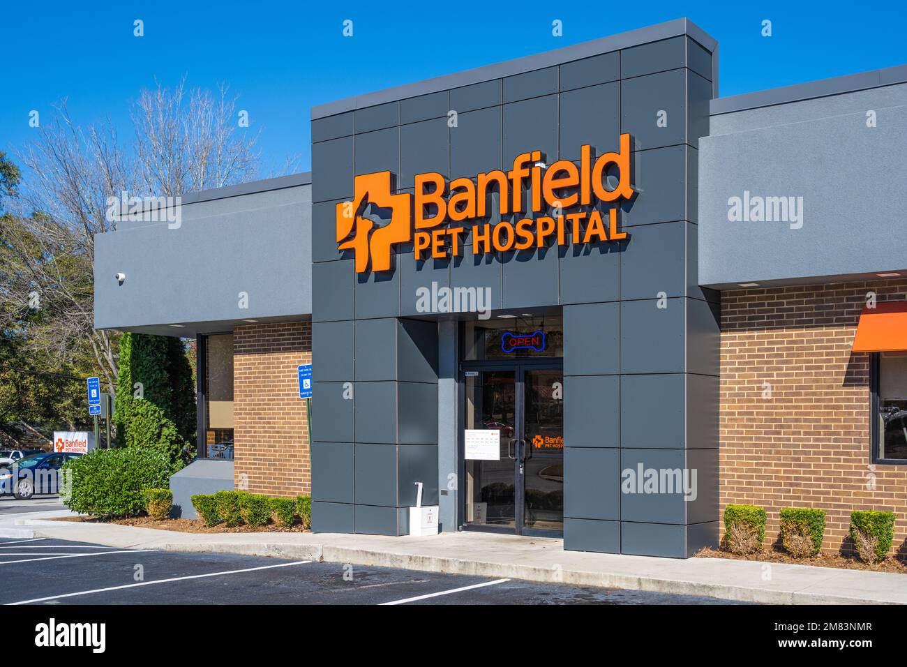 Banfield Pet Hospital in Snellville (Metro Atlanta), Georgia. (USA) Stockfoto
