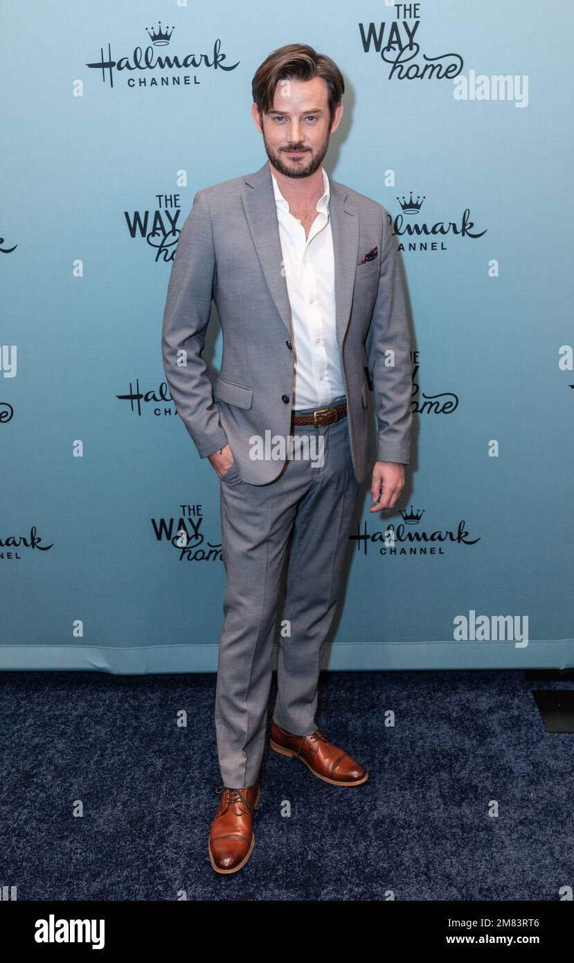 11. Januar 2023, New York, New York, USA: Evan Williams nimmt nur AN der New Yorker Premiere des Way Home im Whitby Hotel Teil (Kreditbild: © Lev Radin/Pacific Press via ZUMA Press Wire) REDAKTIONELLER VERWENDUNG! Nicht für den kommerziellen GEBRAUCH! Stockfoto