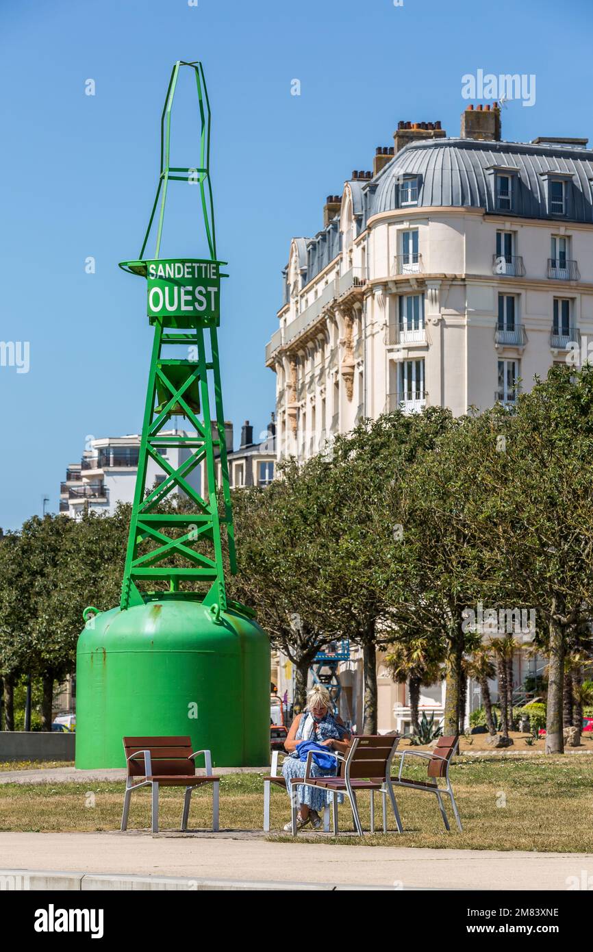 EINTRITT ZU DEN GÄRTEN VON NAUSICAA, BOULOGNE SUR MER, (62) PAS-DE-CALAIS, FRANKREICH Stockfoto