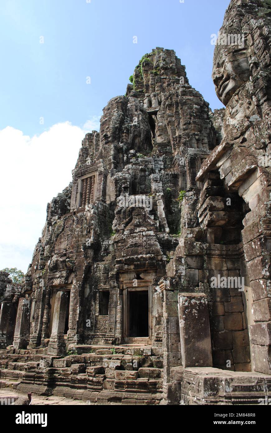 Details zum Angkor Wat Tempel Kambodscha 2013 Stockfoto