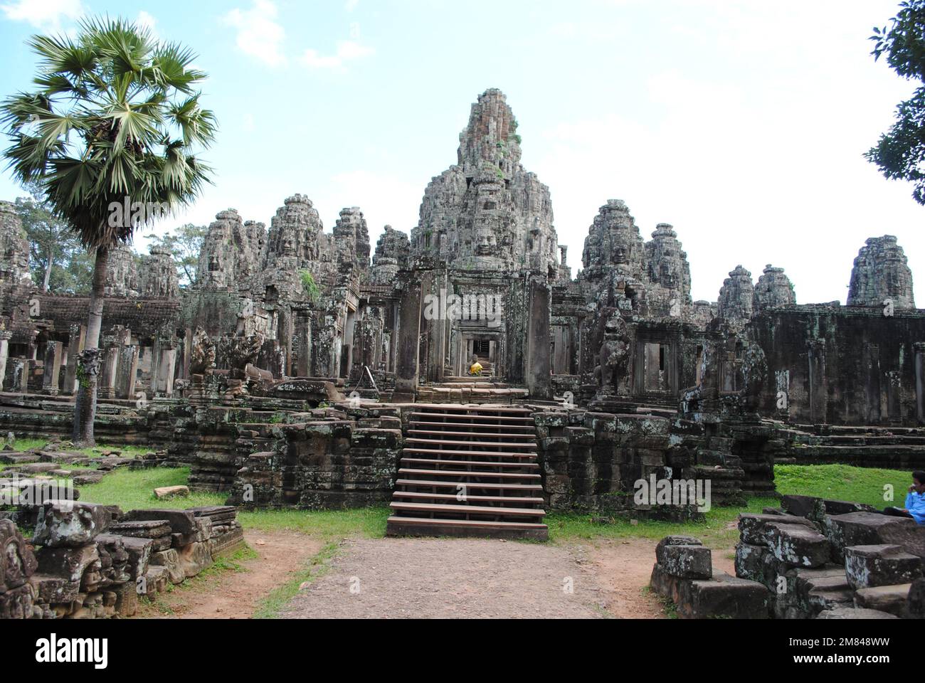 Details zum Angkor Wat Tempel Kambodscha 2013 Stockfoto