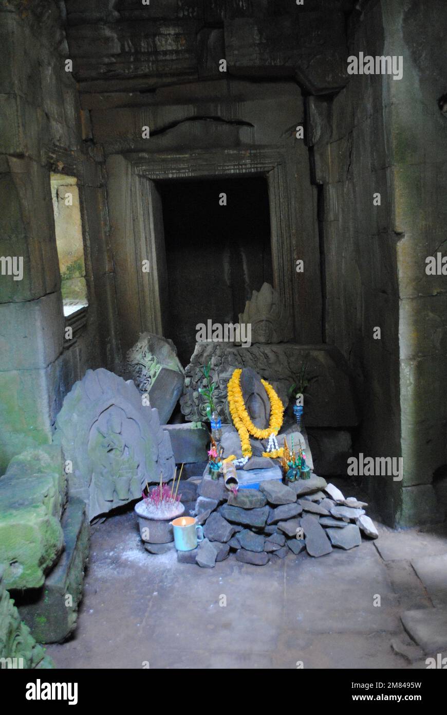 Details zum Angkor Wat Tempel Kambodscha 2013 Stockfoto