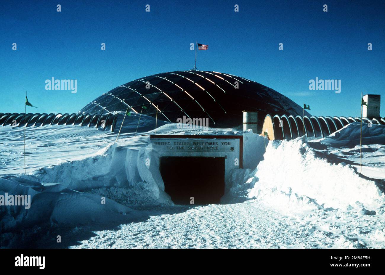 DN-ST-86-01645. Betrifft Operation/Serie: TIEFKÜHLLAND: Antarktis (ATA) Stockfoto