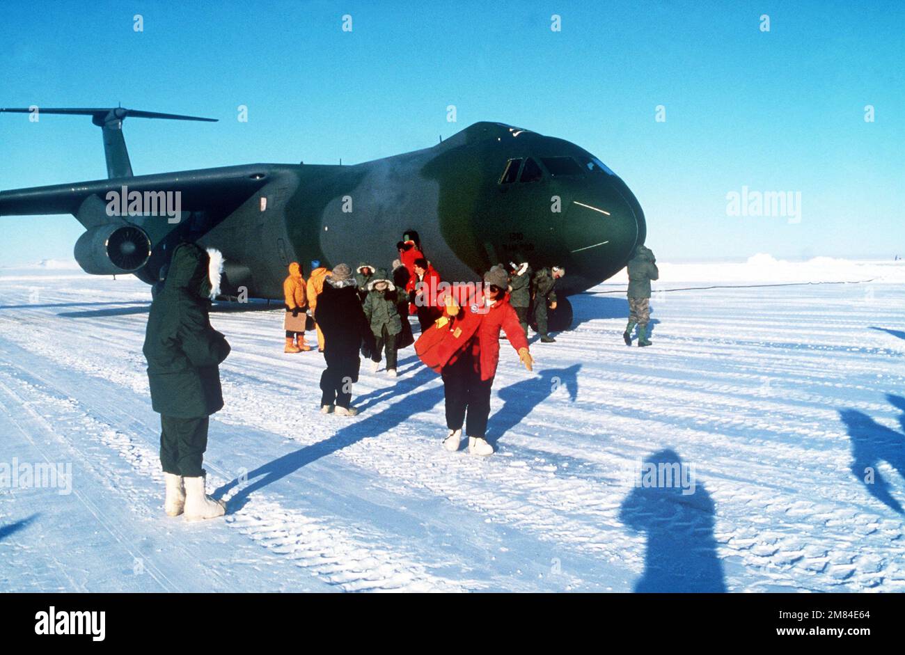 DN-ST-86-01644. Betreff Operation/Serie: TIEFKÜHLBASIS: Williams Field Country: Antarktis (ATA) Stockfoto