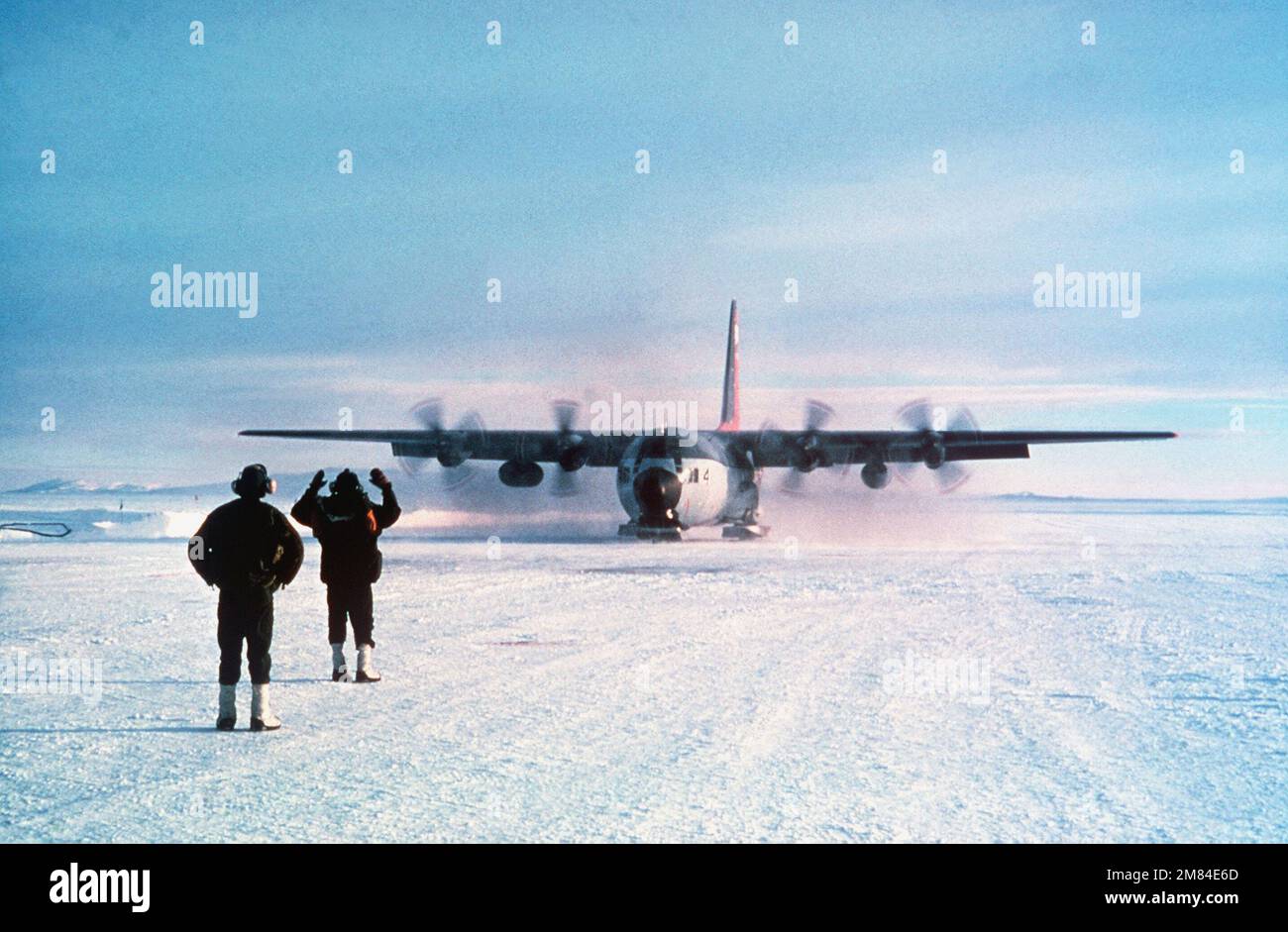 DN-ST-86-01643. Betreff Operation/Serie: TIEFKÜHLBASIS: Williams Field Country: Antarktis (ATA) Stockfoto